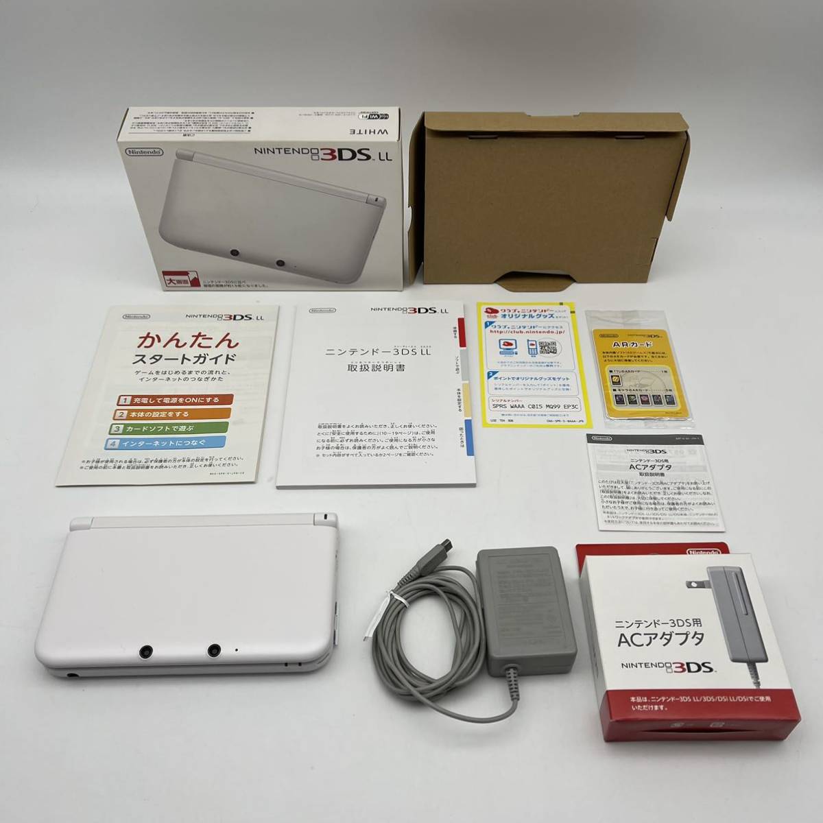 完品】Nintendo3DS LL 本体&ACアダプター-