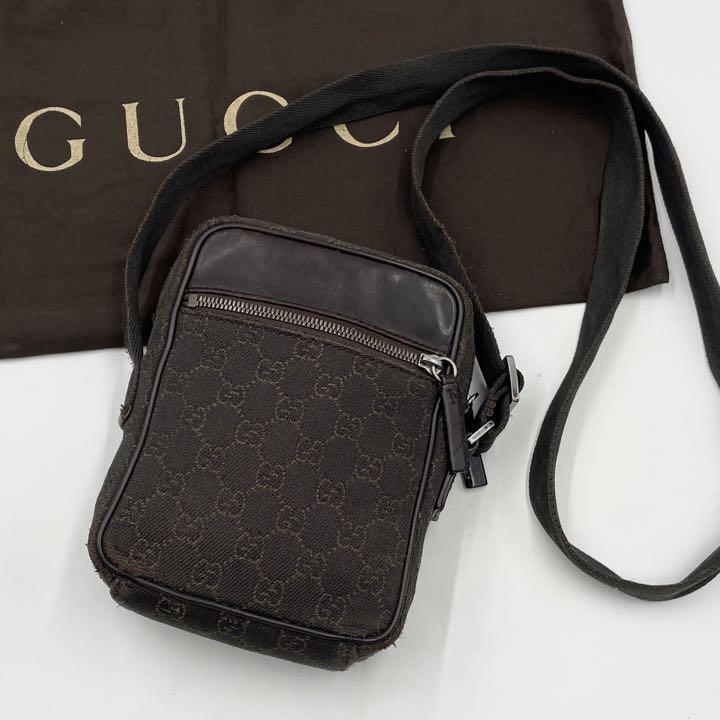 稀少!GUCCIグッチ テニスラケットカバー GGスプリームキャンバス