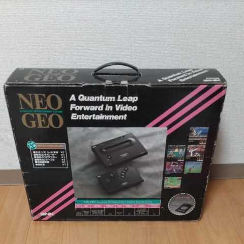 正規品人気 (NEOGEO)ネオジオ本体の空箱と説明書のみ cwXUG