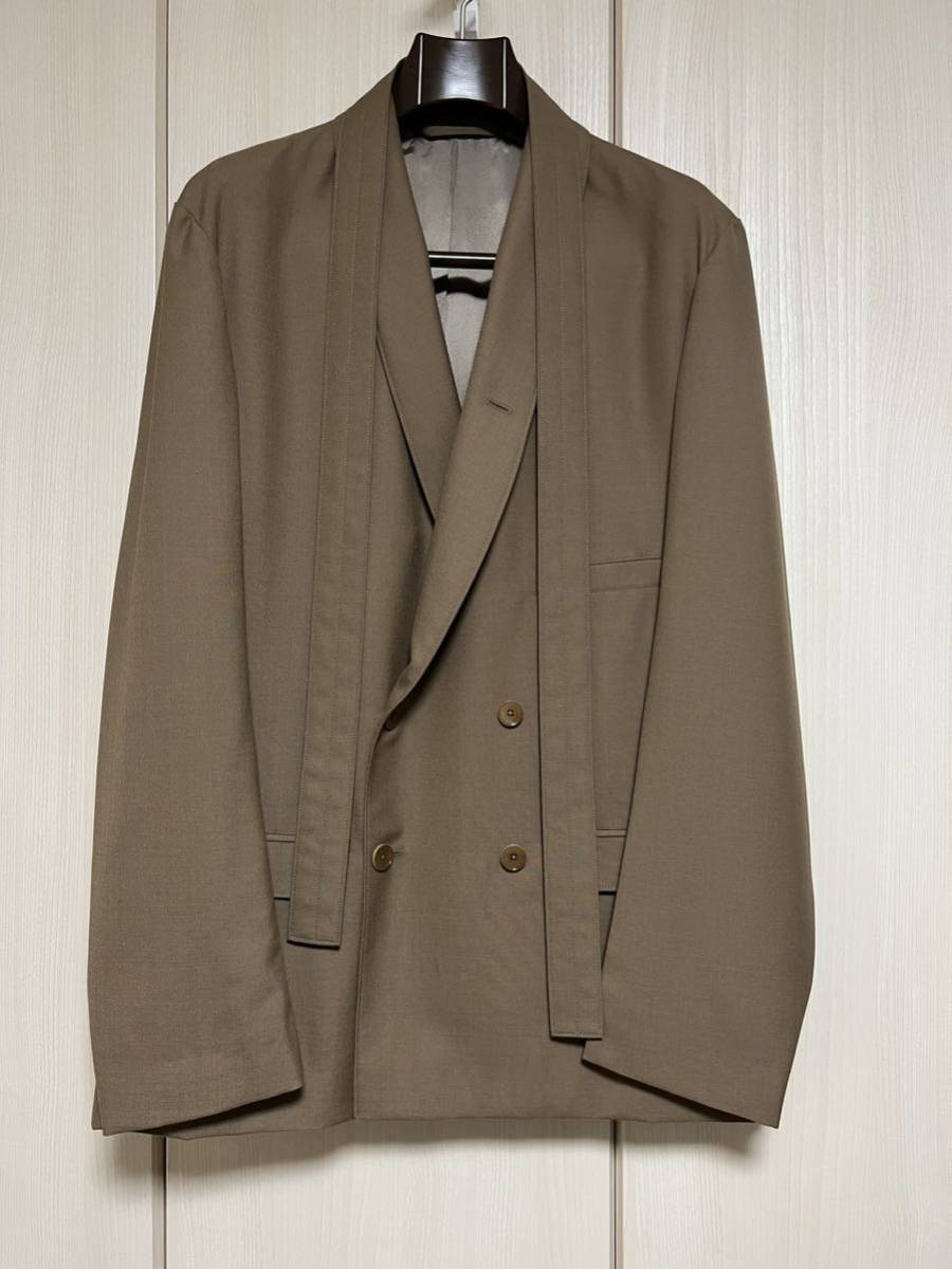 21FW LEMAIRE 定番セットアップ ジャケットM スラックス48サイズ