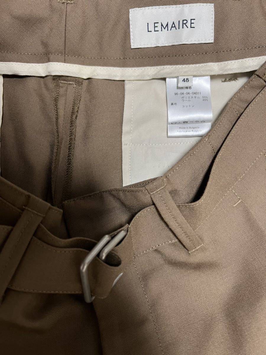 21FW LEMAIRE 定番セットアップ ジャケットM スラックス48サイズ