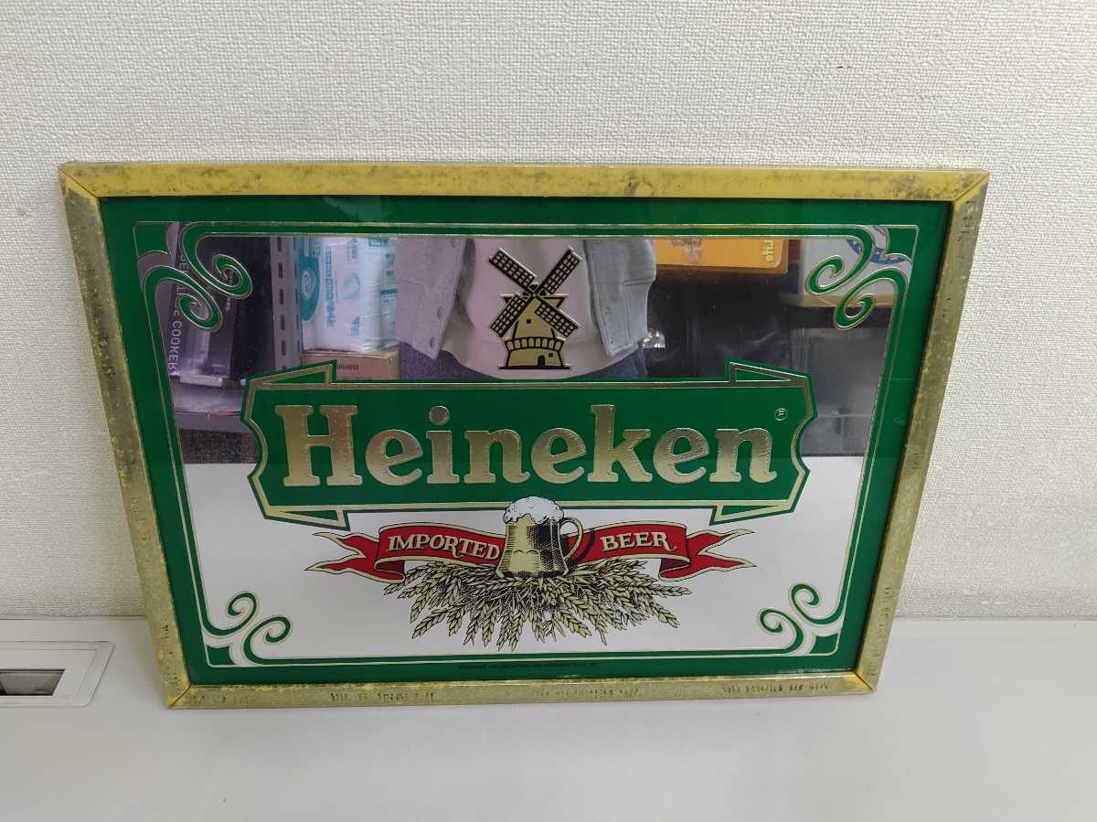 パブミラー】 Heineken ハイネケンミラー+nuenza.com