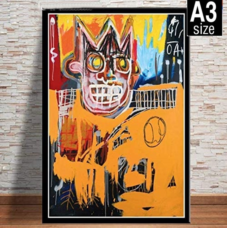  автобус Kia / Basquiat парусина искусство постер оригинал искусство произведение A3 размер B16