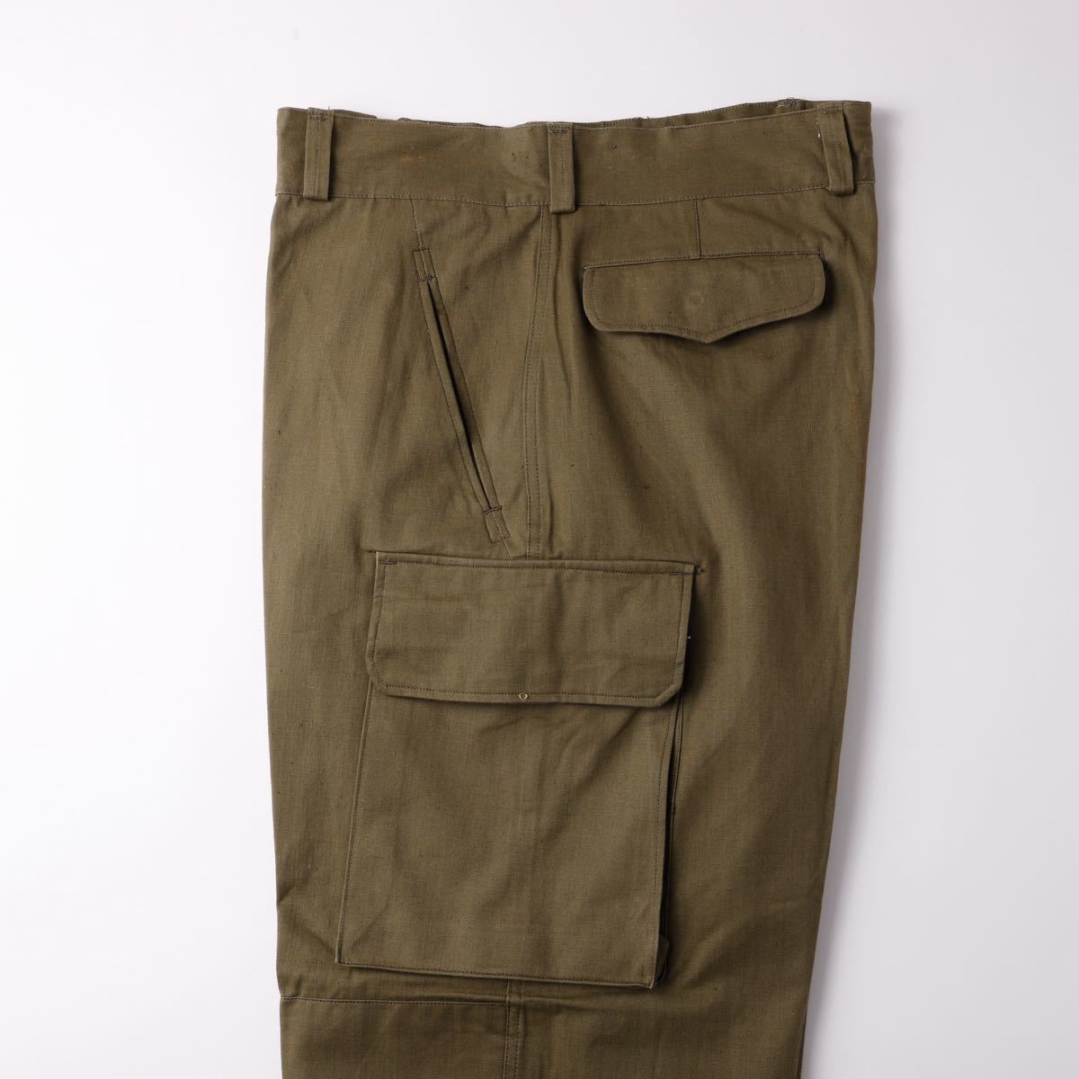 French Army M47 HBT Trousers 後期 Size13 - ワークパンツ