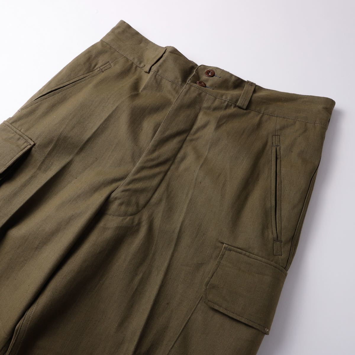 未使用】M-47 後期 FRENCH MILITARY GARGO PANTS M47 フレンチ