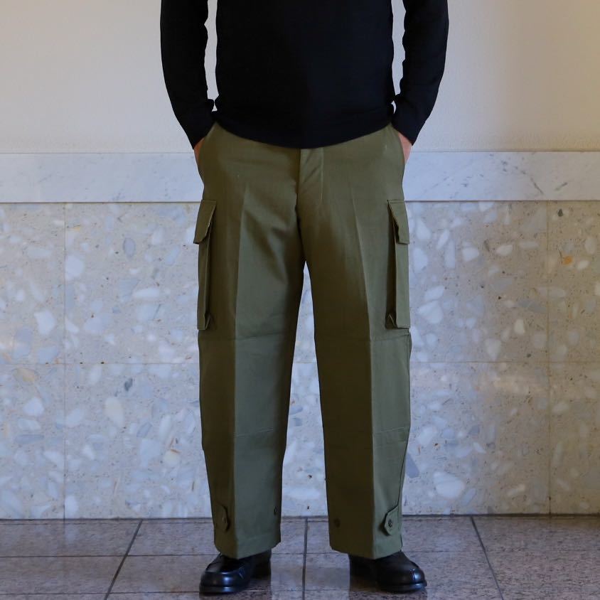 未使用】M-47 後期 FRENCH MILITARY GARGO PANTS M47 フレンチ