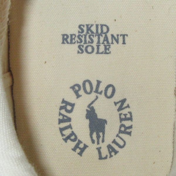 90's ヴィンテージ 古着 RALPH LAUREN ラルフローレン デッキシューズ スニーカー スキッドグリップ SKID GRIP_画像3