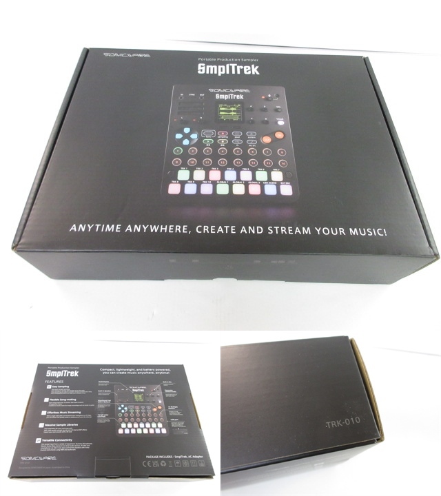 100%正規品100%正規品sonicware Smpltrek ポータブルサンプラー 器材