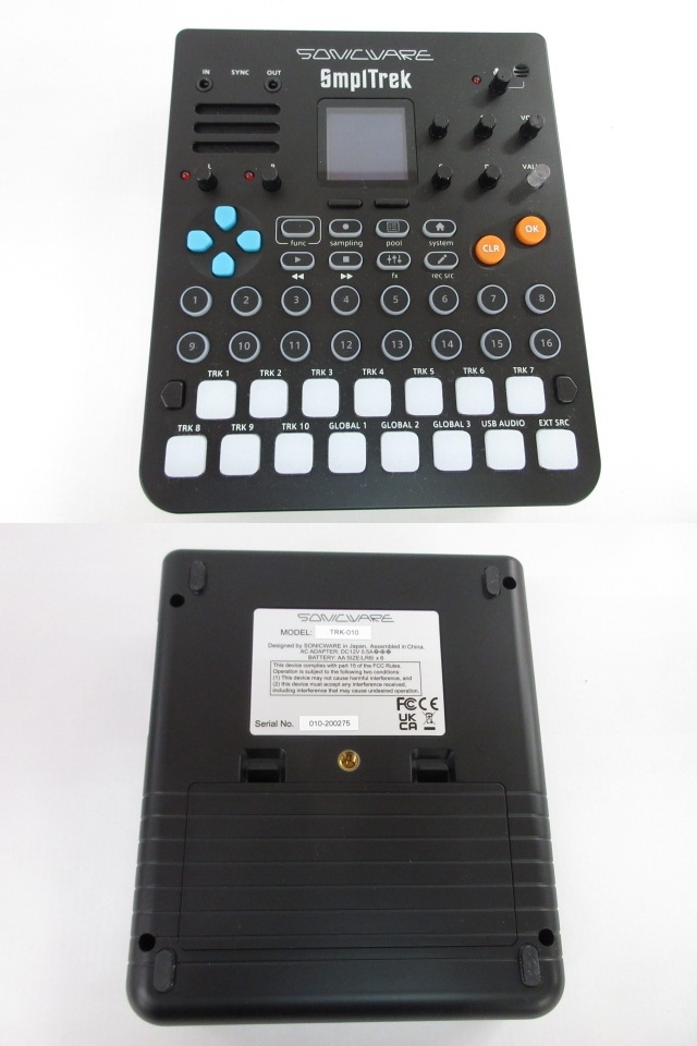 100%正規品100%正規品sonicware Smpltrek ポータブルサンプラー 器材