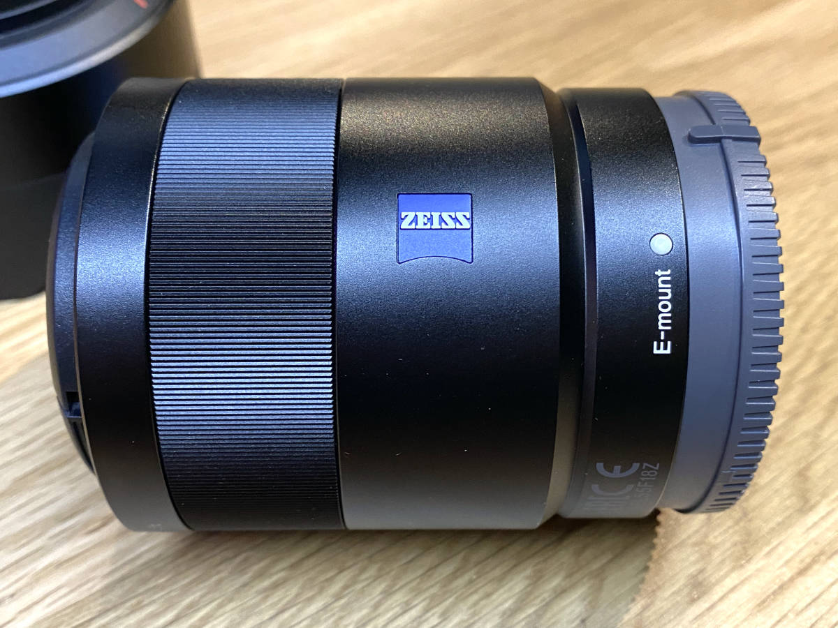 美品 SONY ZEISS Sonnar FE 55mm F1.8 SEL55F18Z Eマウント フルサイズ