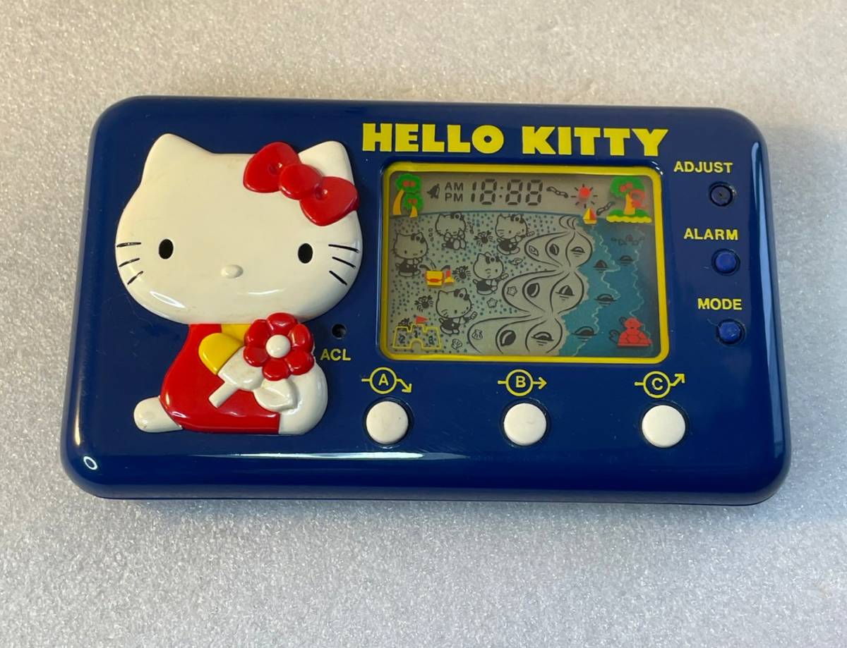  прекрасный товар Game & Watch Hello Kitty si- боковой Hori te- жидкокристаллический хороший б/у быстрое решение 