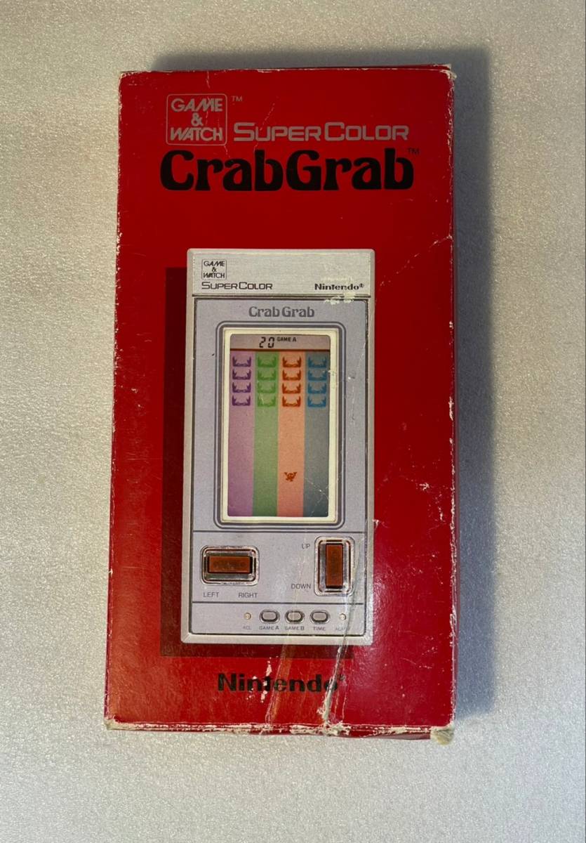 新品未使用 ゲームウォッチ Crab Grab GAME&WATCH CrabGrab クラブ