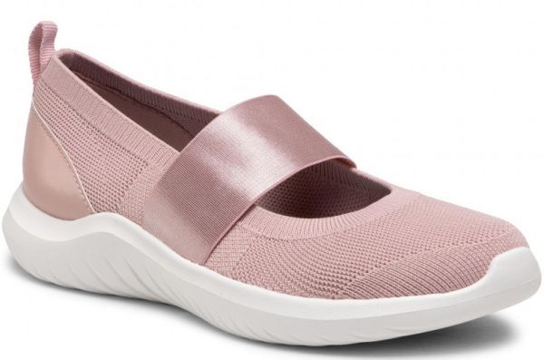 Clarks 25cm легкий Loafer Flat балет розовый ремешок туфли без застежки soft подошва каблук ботинки спортивные туфли туфли-лодочки RRR77