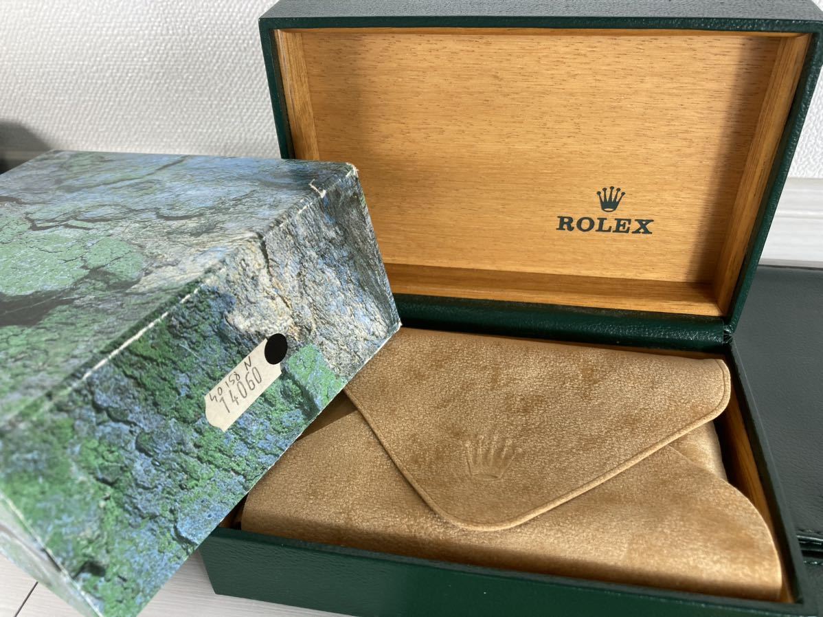 14060 シール ロレックス サブマリーナ 箱 空箱 ケース BOX ROLEX 