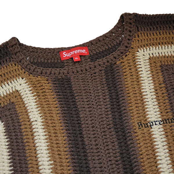 純正値下げ XL サイズsupreme Hand Crocheted Sweater radimmune.com