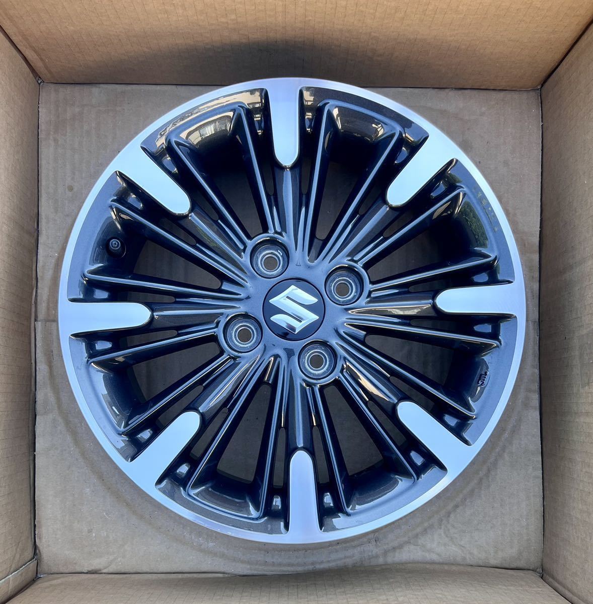 即決◇美品◇SUZUKI スズキ MK53S PCD100×4H◇ソリオ スペーシア 流用