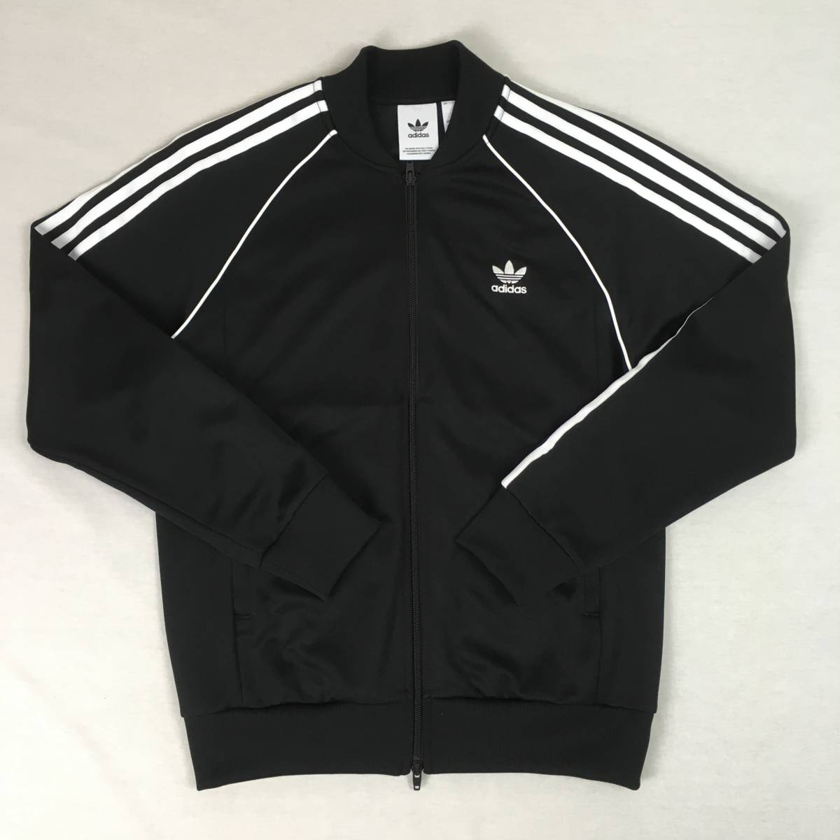 adidas Originals アディダス オリジナルス CW1256 ジャージ トラックトップ ブラック Oサイズ トレフォイル 三本線