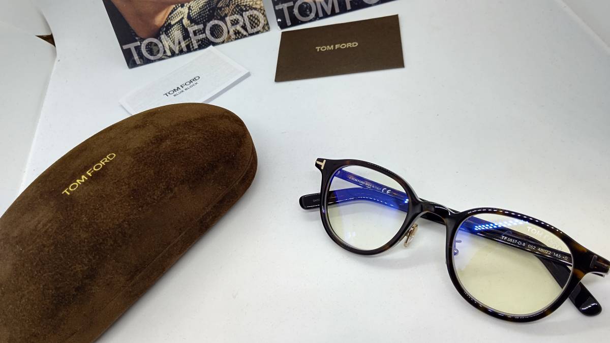 トムフォード 眼鏡 ブルーライトカットレンズ仕様 送料無料 新品