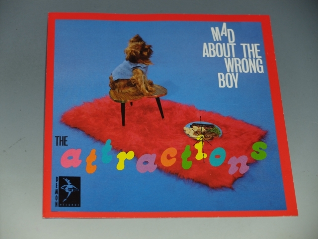 □ THE ATTRACTIONS ジ・アトラクションズ MAD ABOUT THE WRONG BOY 輸入盤CD/*盤キズ目立ちます_画像5