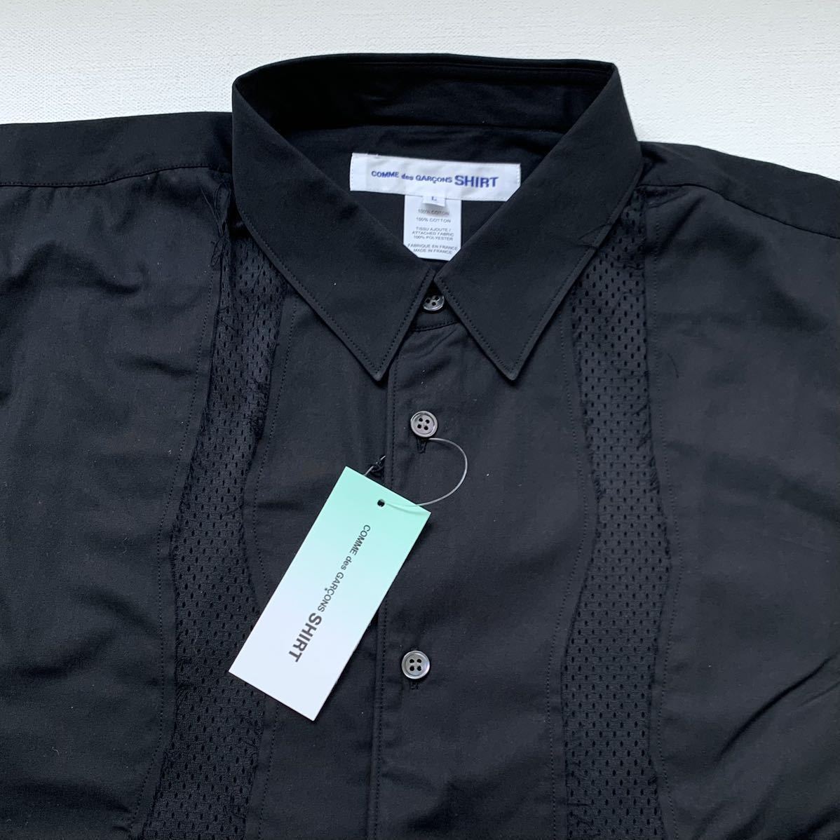 新品 2022aw コムデギャルソンシャツ COMME des GARCONS-