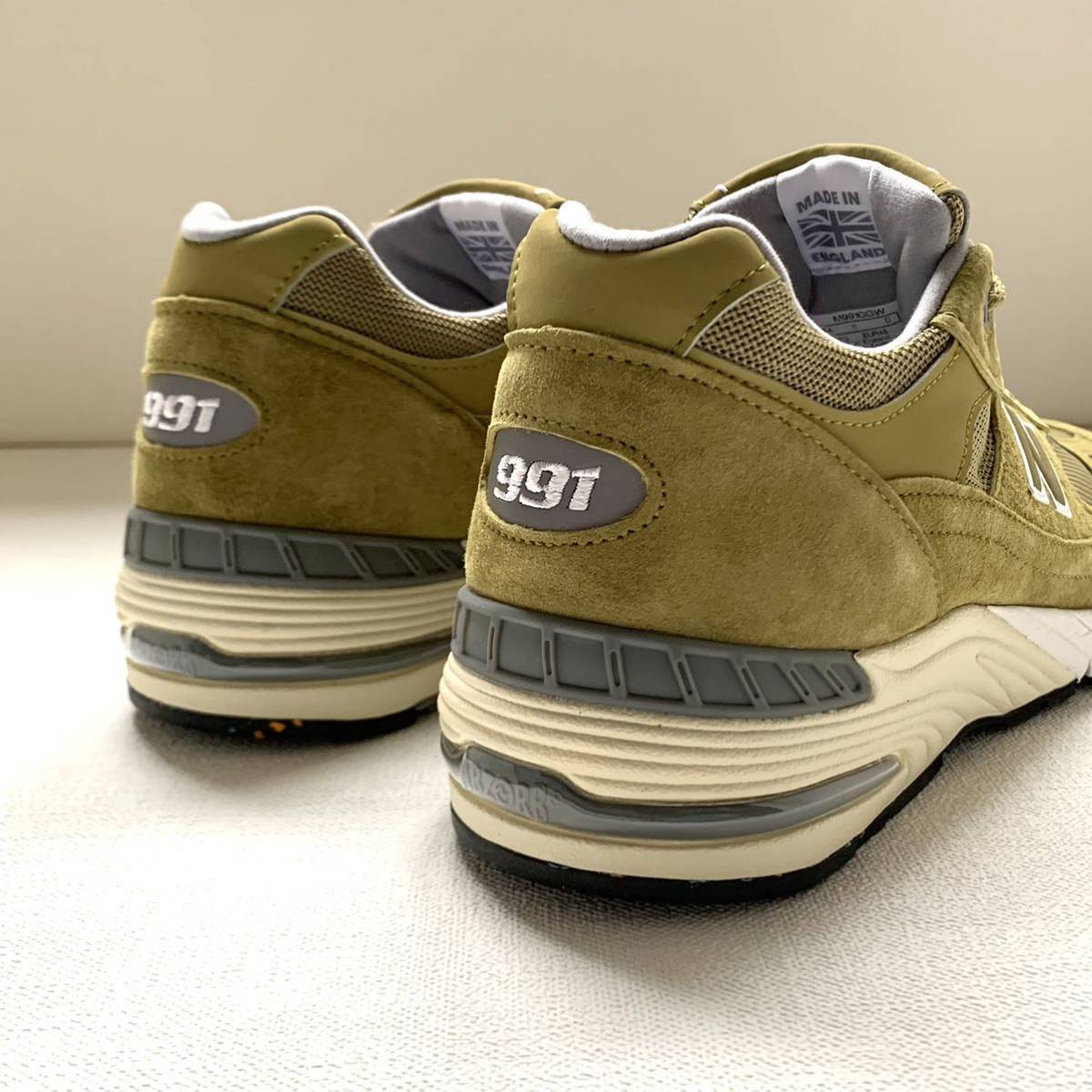 英国製 ニューバランス New Balance M991GGW スニーカー 26.5㎝ メンズ