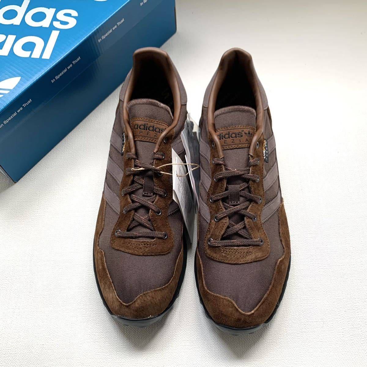  new goods rare adidas SPEZIAL Adidas Originals MOSCROP SPZL Moss black p spec tsiaru sneakers 26.5. Brown GY5712 men's 