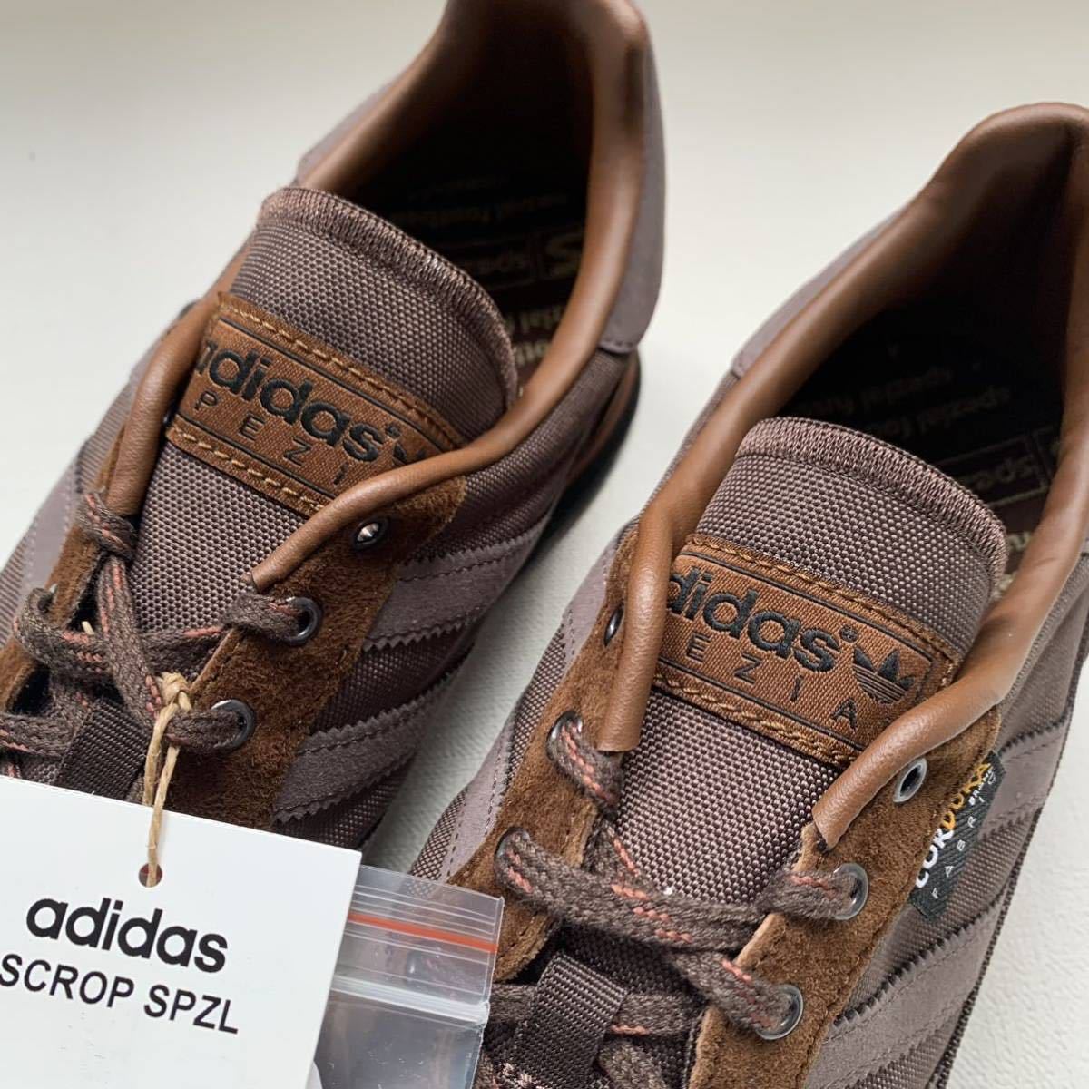  new goods rare adidas SPEZIAL Adidas Originals MOSCROP SPZL Moss black p spec tsiaru sneakers 26.5. Brown GY5712 men's 