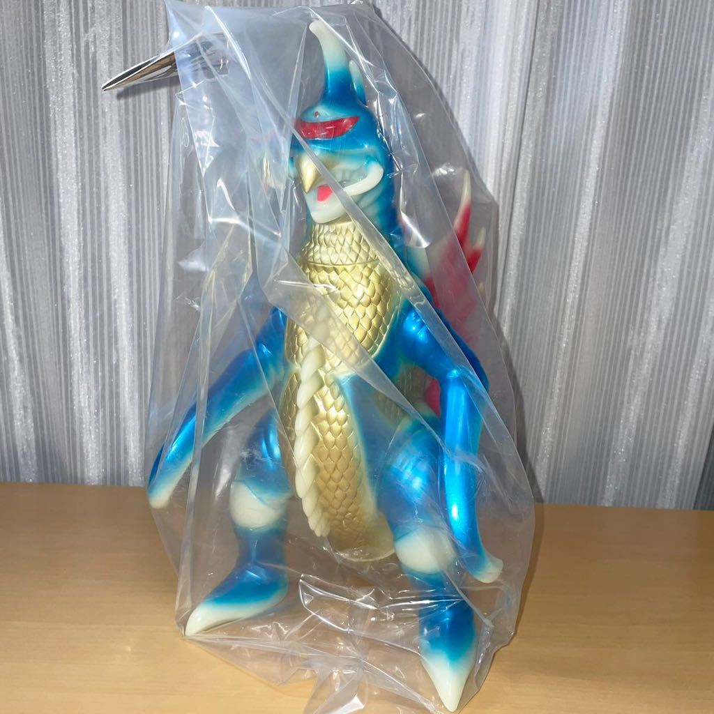 ガイガン450 ブルマァク公認1972彩色 インスパイア 蓄光版 GID マルサン ゴジラ marusan Gigan GODZILLA sofvi