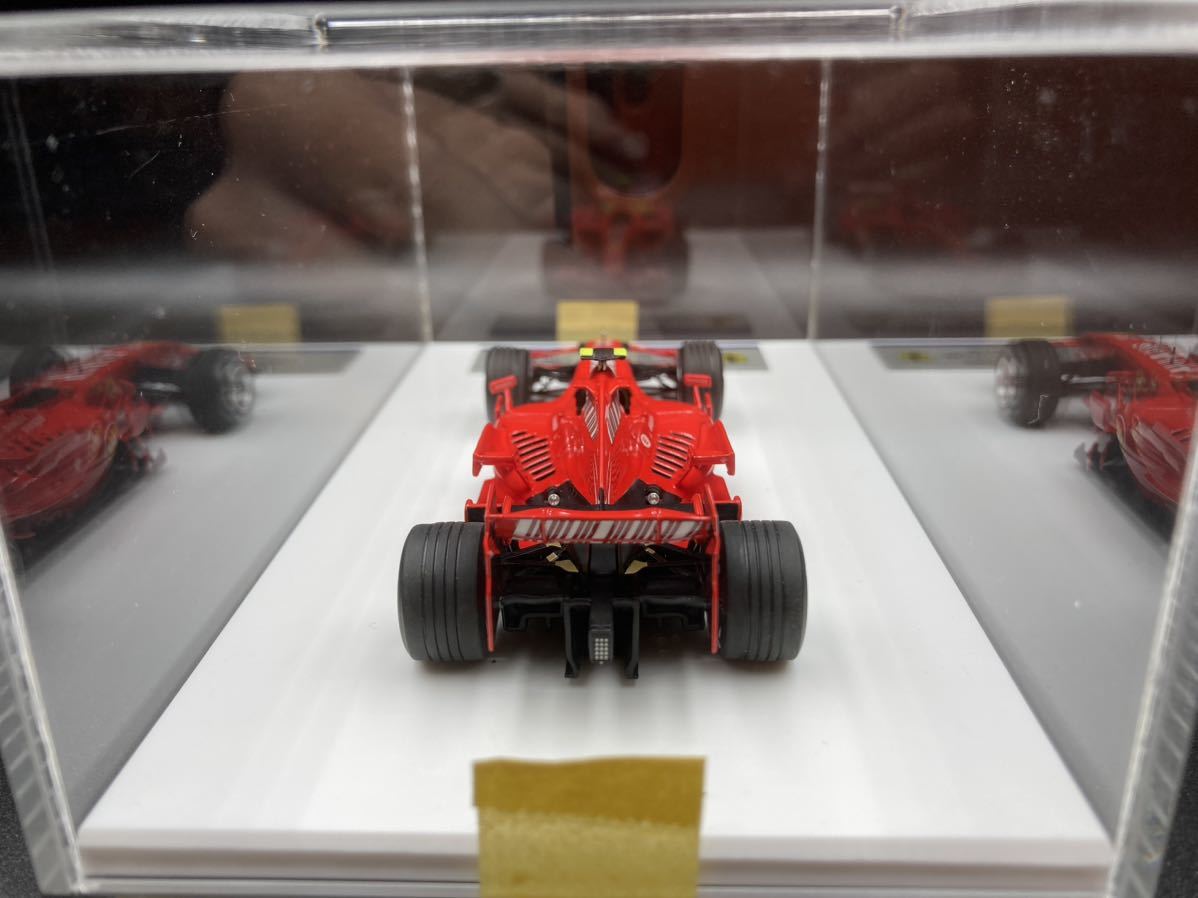 ラクーンファクトリー タメオ 1/43 完成品 フェラーリ f2007 オーストラリアgp ライコネン_画像4