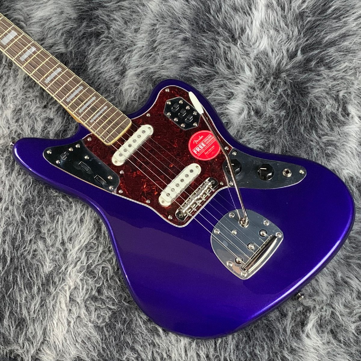 Squier FSR Classic Vibe '70s Jaguar Purple Metallic_画像1