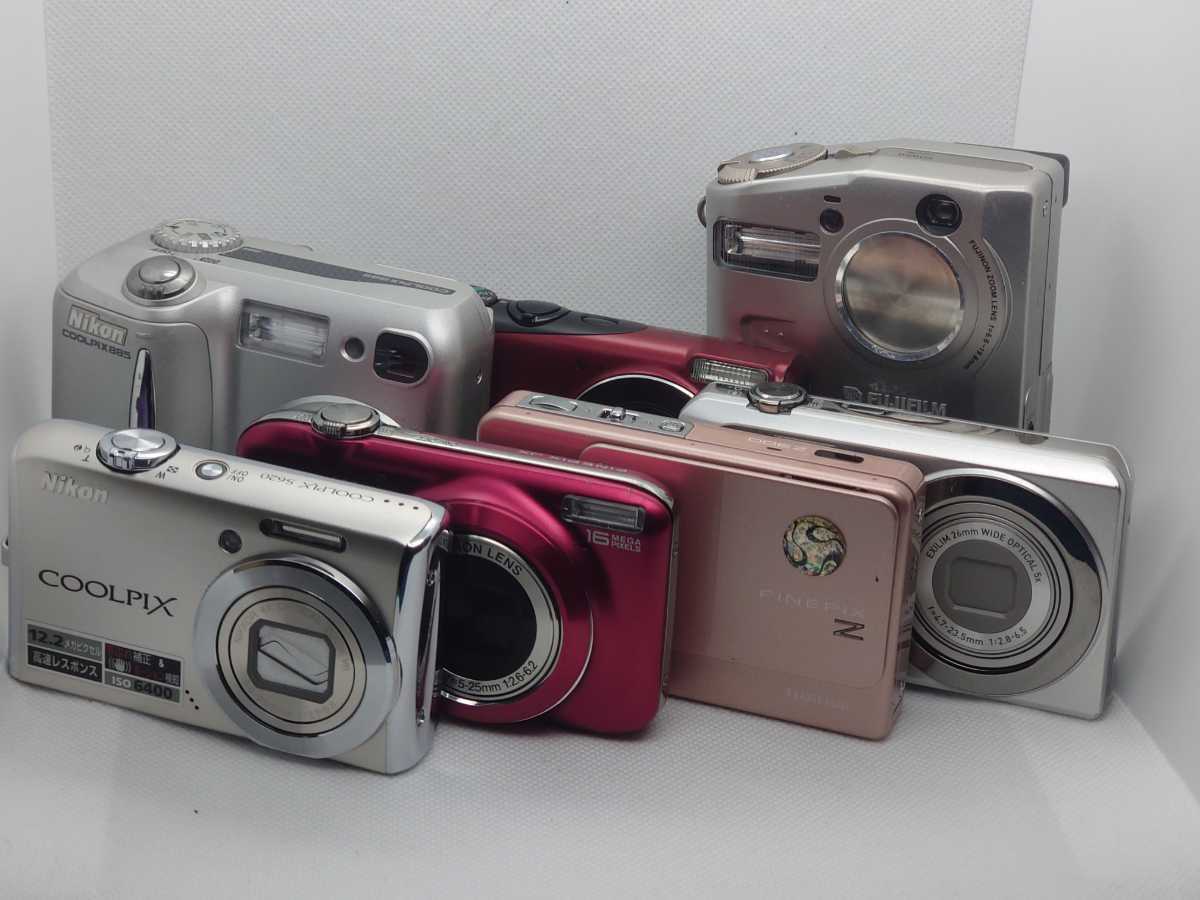 販促品販売中 コンパクトデジタルカメラ ジャンクまとめ 6台