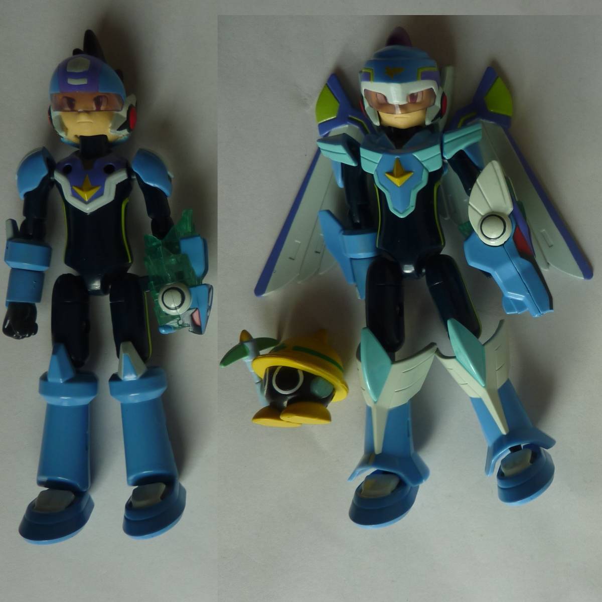 DXアイスペガサス&ロックマン流星のロックマンウェーブバトルモデル