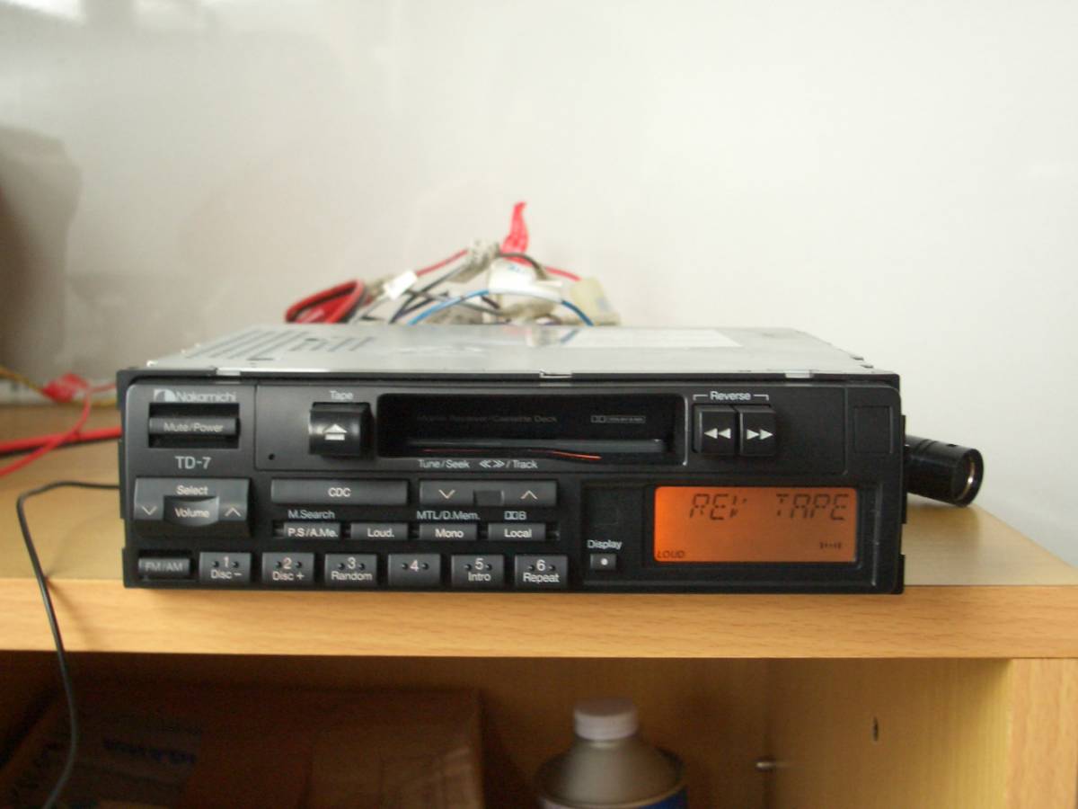 送料無料 NAKAMICHI ナカミチ TD-7 カセットデッキ 中古品 現状品 程度良好