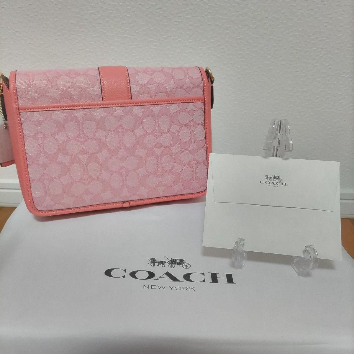 COACH コーチ クロスボディ シグネチャー ジャカード 新作新品 希少