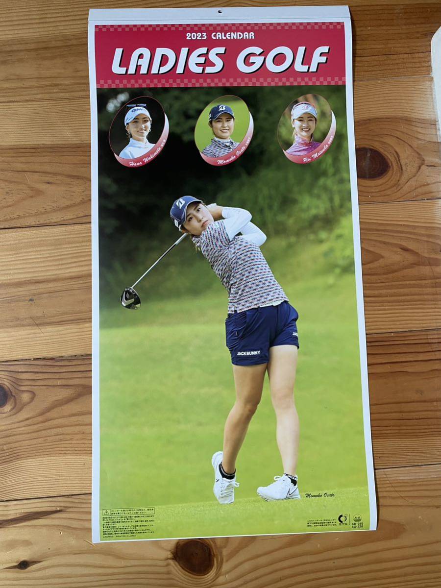 2023 женский Golf календарь бок книга@. большой . Momoko сосна рисовое поле колокольчик Британия 
