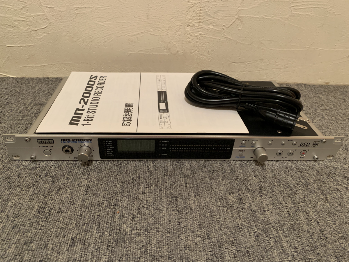 最終値下げ】 KORG mr-2000s DSD 1bit Recorder 免税 www.lagoa.pb.gov.br