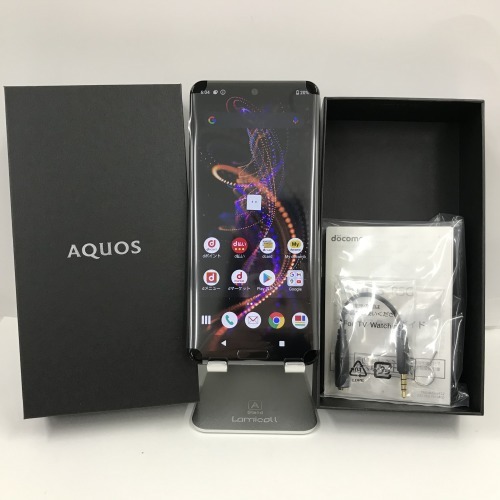 AQUOS R5G SH-51A docomo ブラックレイ SIMフリー 本体 n06698