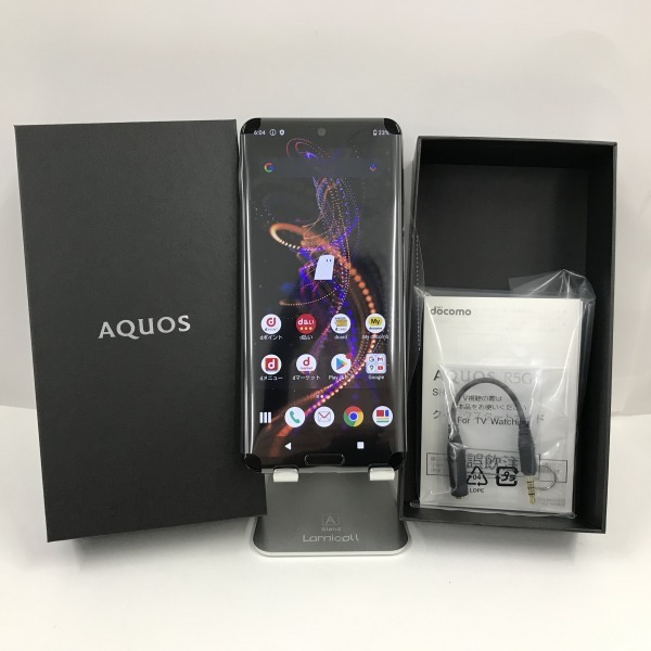 AQUOS R5G SH-51A docomo ブラックレイ SIMフリー 本体 n06693