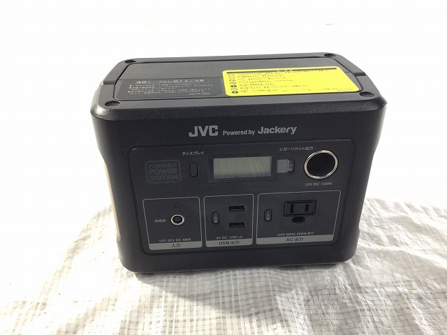 売れ筋がひ贈り物! BATTERY BOX新商品 BN-RB37-C ポータブル電源 JVC