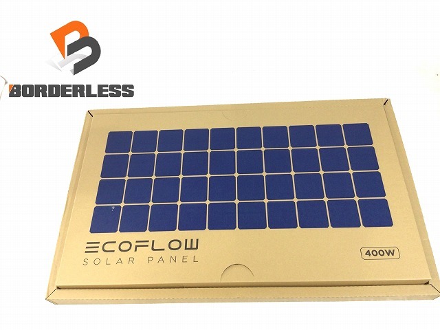 ☆未使用品☆ EcoFlow エコフロー 400W 4面ソーラーパネル SOLAR400W