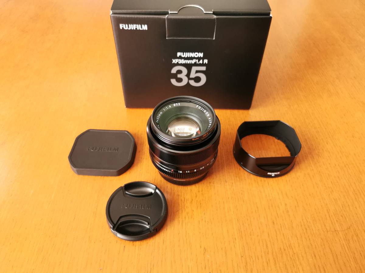 人気定番 《美品》 FUJIFILM フジノン XF35mm F1.4 R [ Lens | 交換
