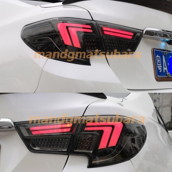 トヨタ マークX GRX 130系 MARK X 後期 LED テールランプ スモーク_画像5