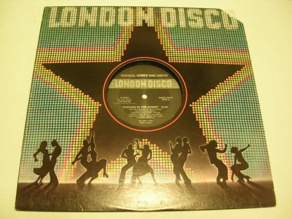 ●DISCO DANCE 12inch●HODGES, JAMES AND SMITH/ DANCING IN THE STREET_画像1