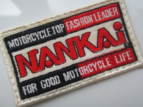 【中古品】NANKAI 南海 グランプリ バイク レーシング チーム 部品 パーツ ワッペン/ 自動車 整備 作業着 オートバイ 117_画像2