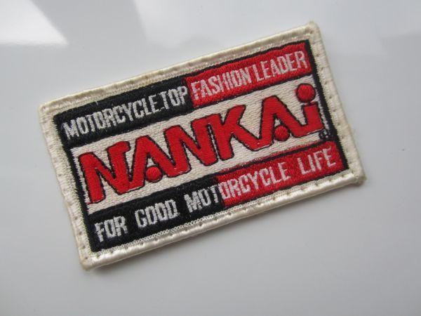 【中古品】NANKAI 南海 グランプリ バイク レーシング チーム 部品 パーツ ワッペン/ 自動車 整備 作業着 オートバイ 117_画像1