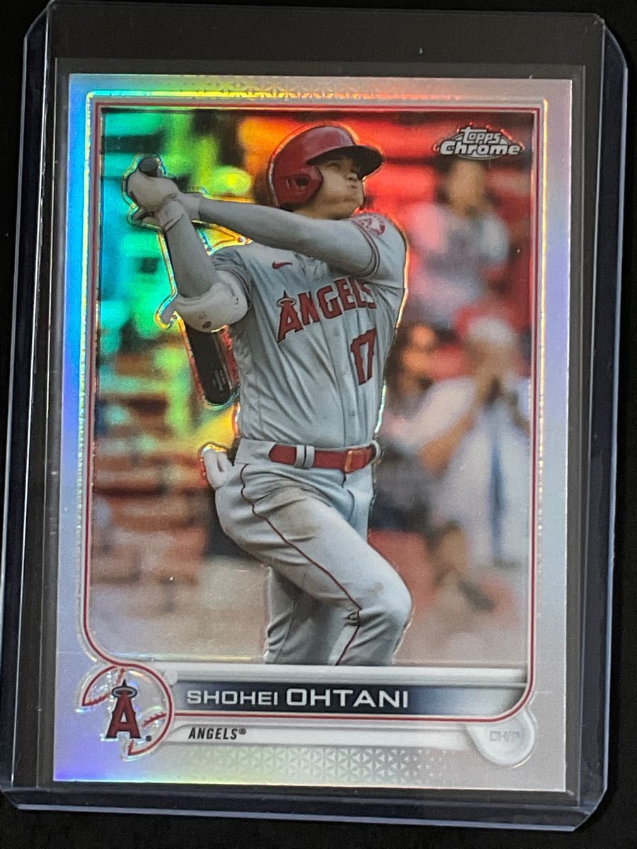 柔らかな質感の topps 大谷翔平 リフラクター 2枚セット エンゼルス