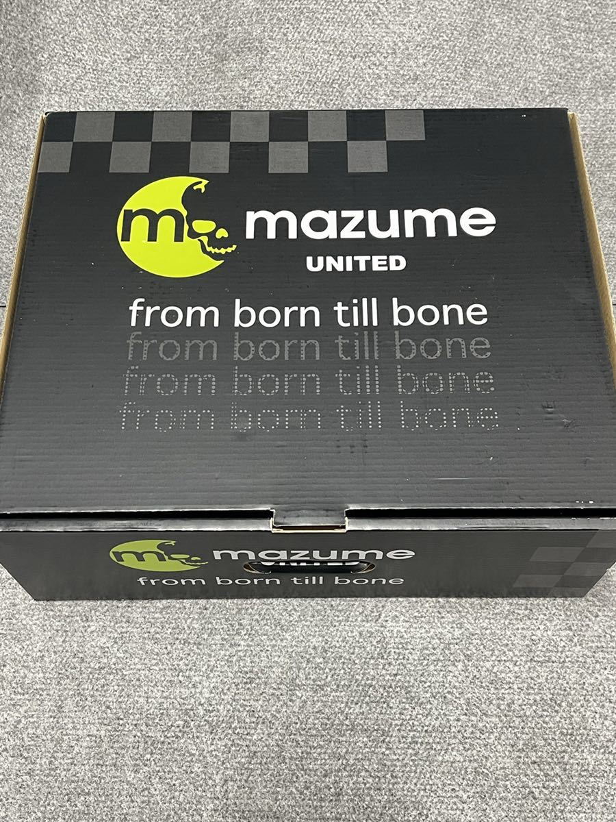 新品未使用 オレンジブルー マズメ スパイクシューズ LL サイズ 27〜 mazume 検 磯 ロックショア