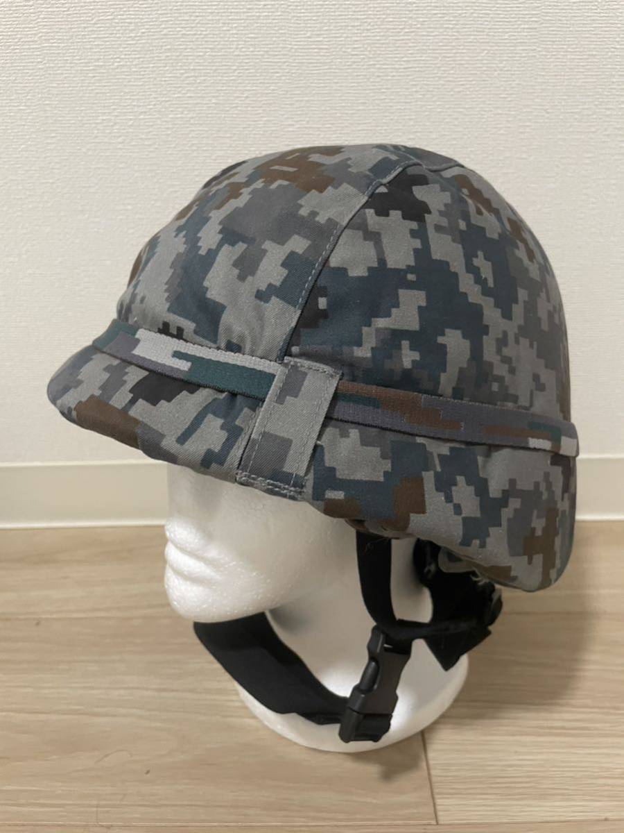 航空自衛隊鉄帽覆い偽装バンドゴム88式鉄帽 レプリカ の画像2