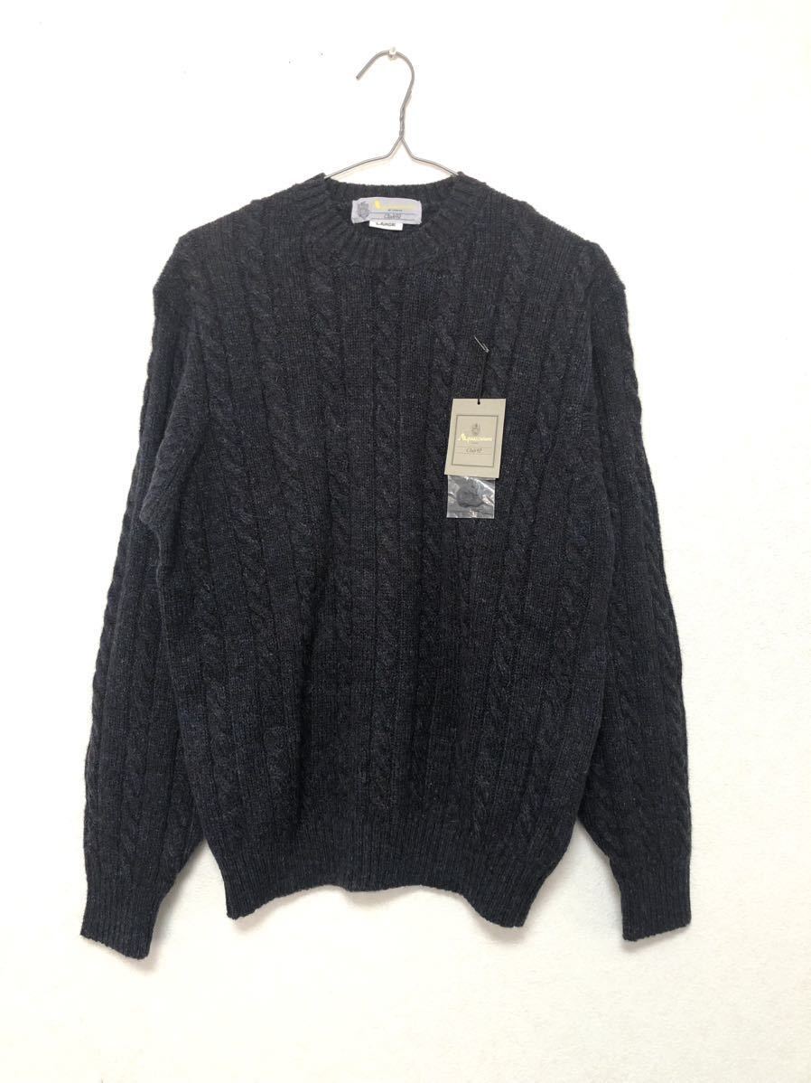 最も優遇の Club92 Aquascutum 80s 未使用 ニットセーター 金子俊雄