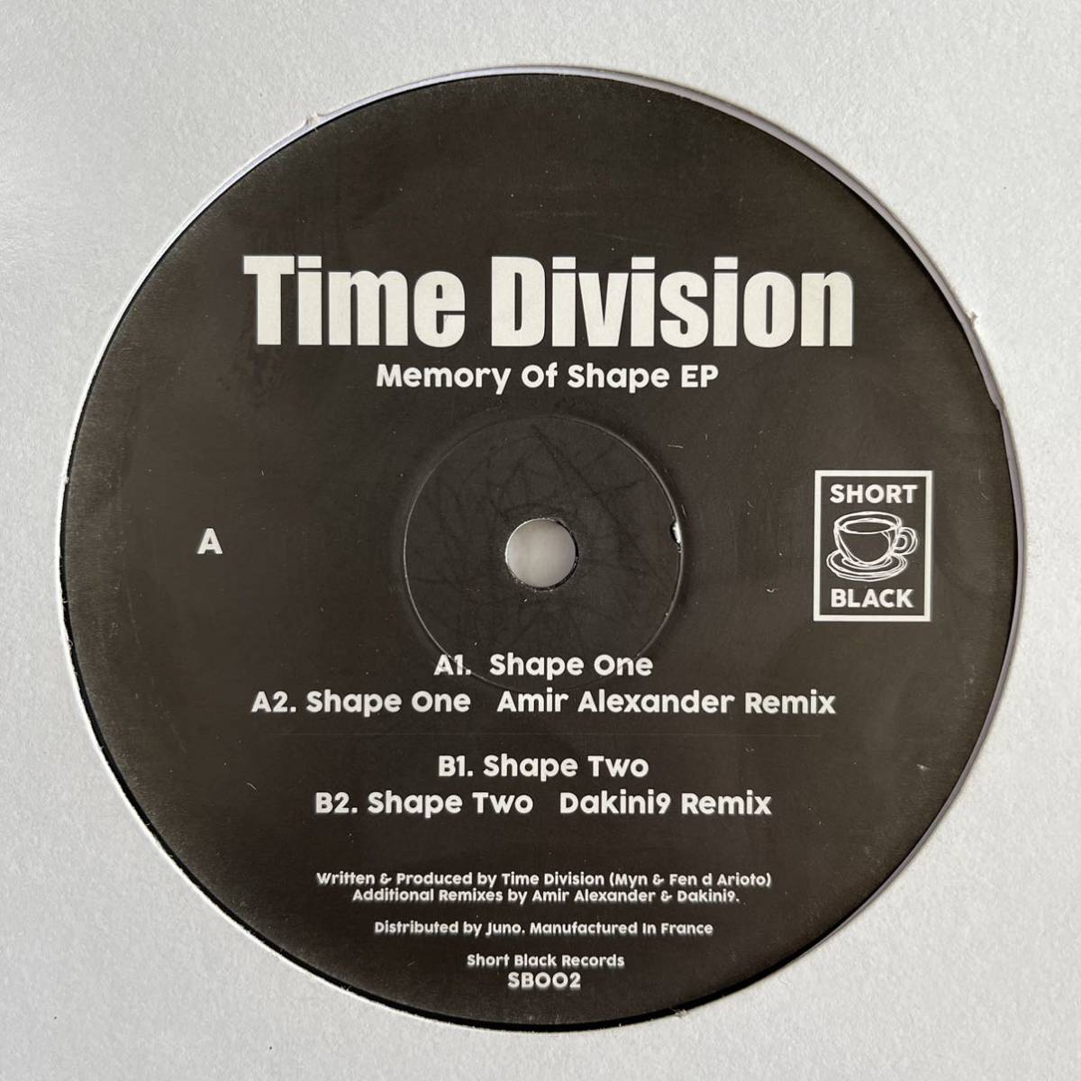 Time Division Memory Of Shape EP_画像1